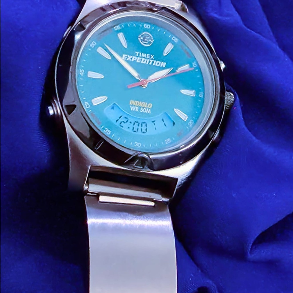 Timex Expedition Vintage Indiglo Multi Function Mens Watch 36mm - Picture 5 of 7